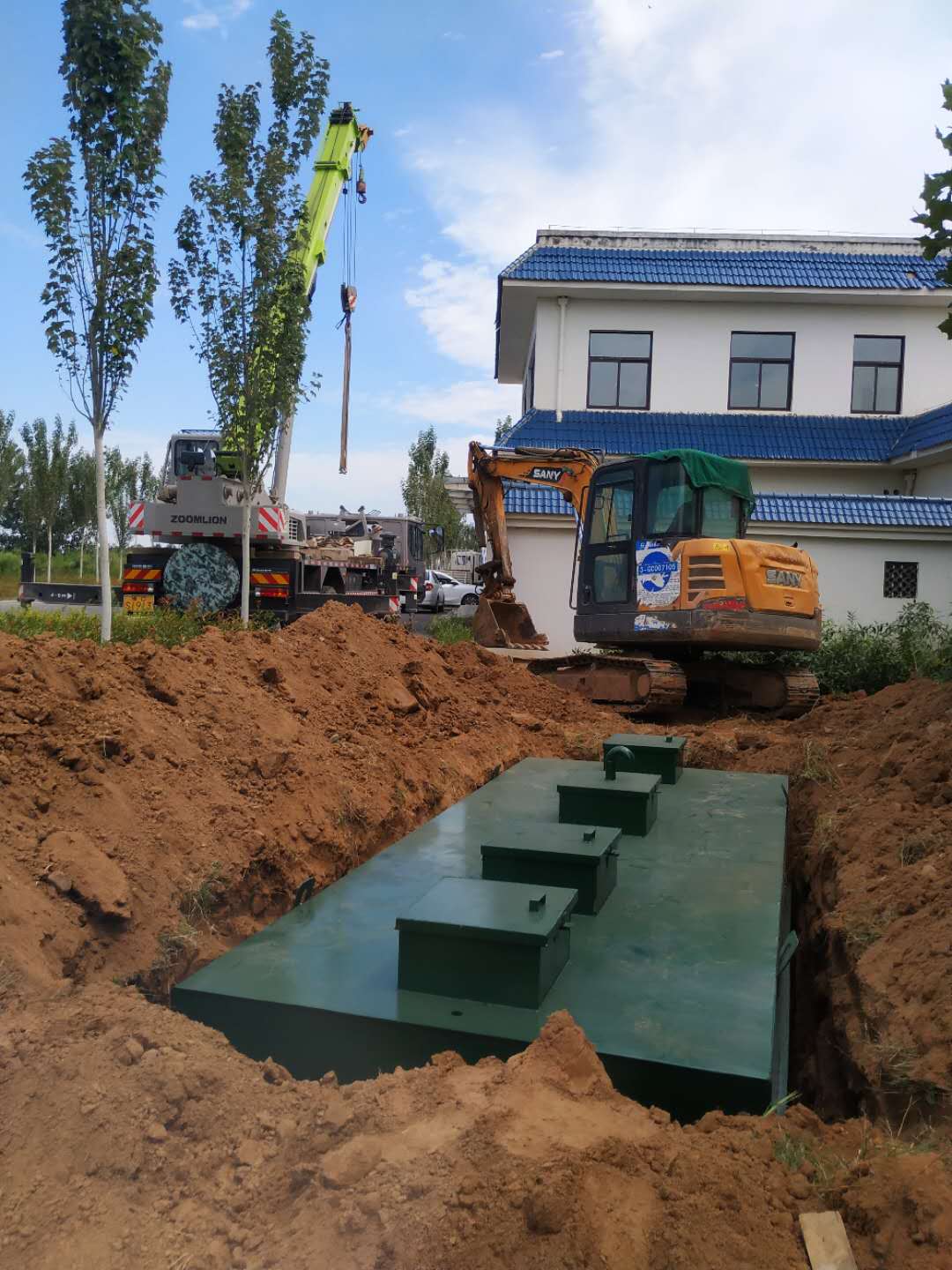 地埋式一體化污水處理設備